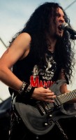 FREDERIC LECLERCQ FROM DRAGONFORCE TO PLAY GUITAR WITH SABATON ON EUROPEAN TOUR 2011! - fred