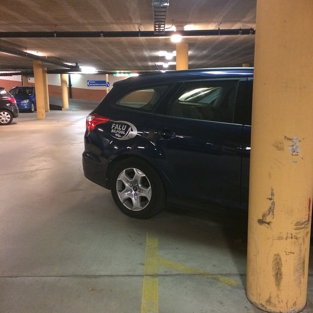 Another brilliant parking