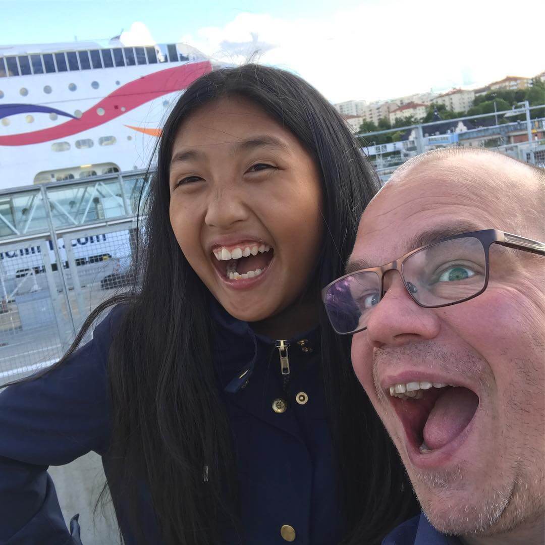 Semesteräventyrsselfie med bästa @mingming_05 #åkabååååt #åbo Semesteräventyrsselfie med bästa @mingming_05 #åkabååååt #åbo