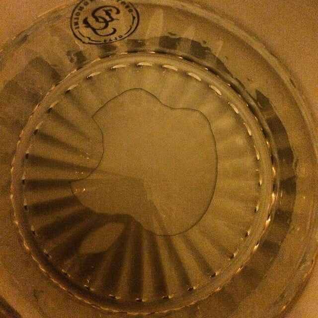 Apple. In your glass. Yes